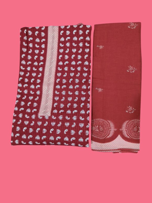 Printed Cotton suit