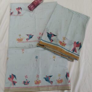 Pure Cotton Patch work suit