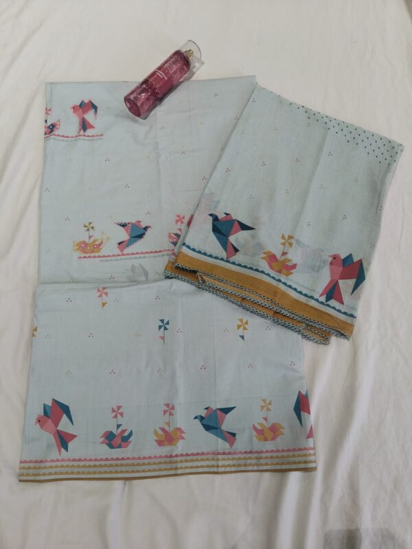 Pure Cotton Patch work suit