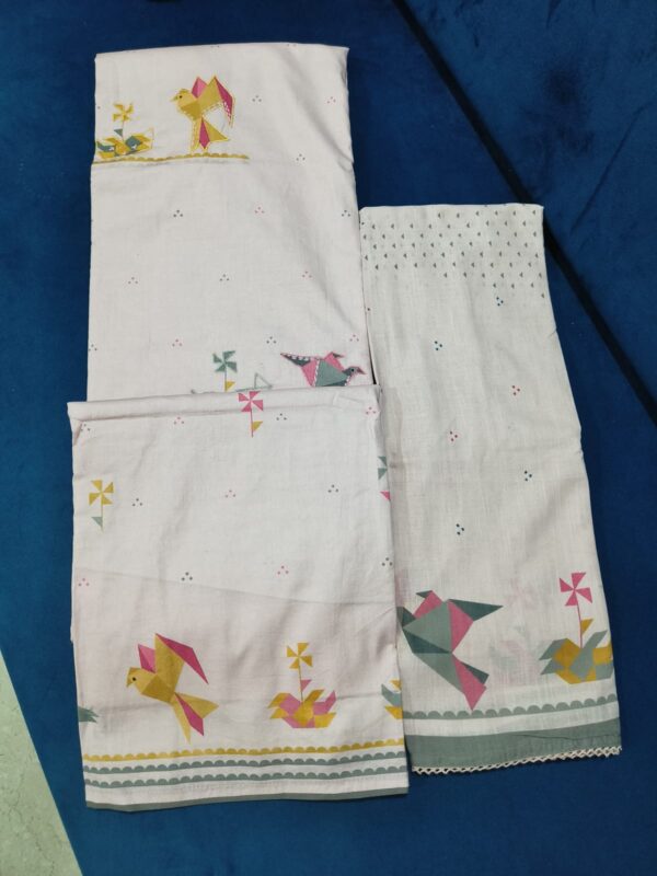 Pure Cotton patchwork suit