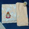 Pure Cotton Embroidered Suit - Image 2