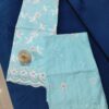 Pure Cotton Embroidered Suit - Image 2