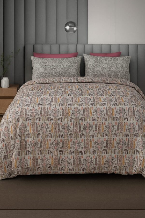 Muscari Fantasy Double Bed Sheet