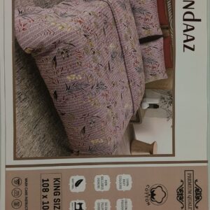 Andaaz  Cotton King Size Bedsheet
