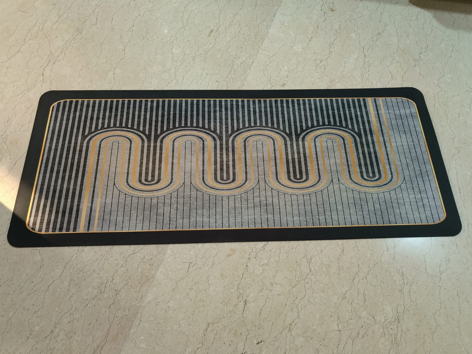 Elegant Anti-Slip Kitchen Runner Mat - Image 2