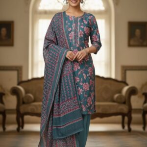 Gulnaar Cotton Suit