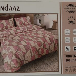 Andaaz Cotton King Size Bedsheet