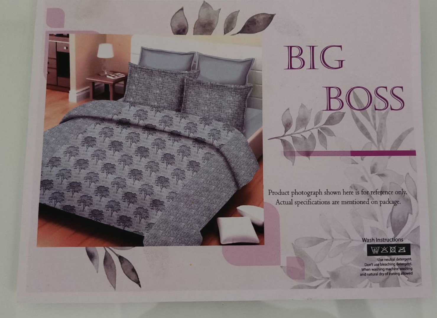 Designer Cotton Bedsheet - Image 2