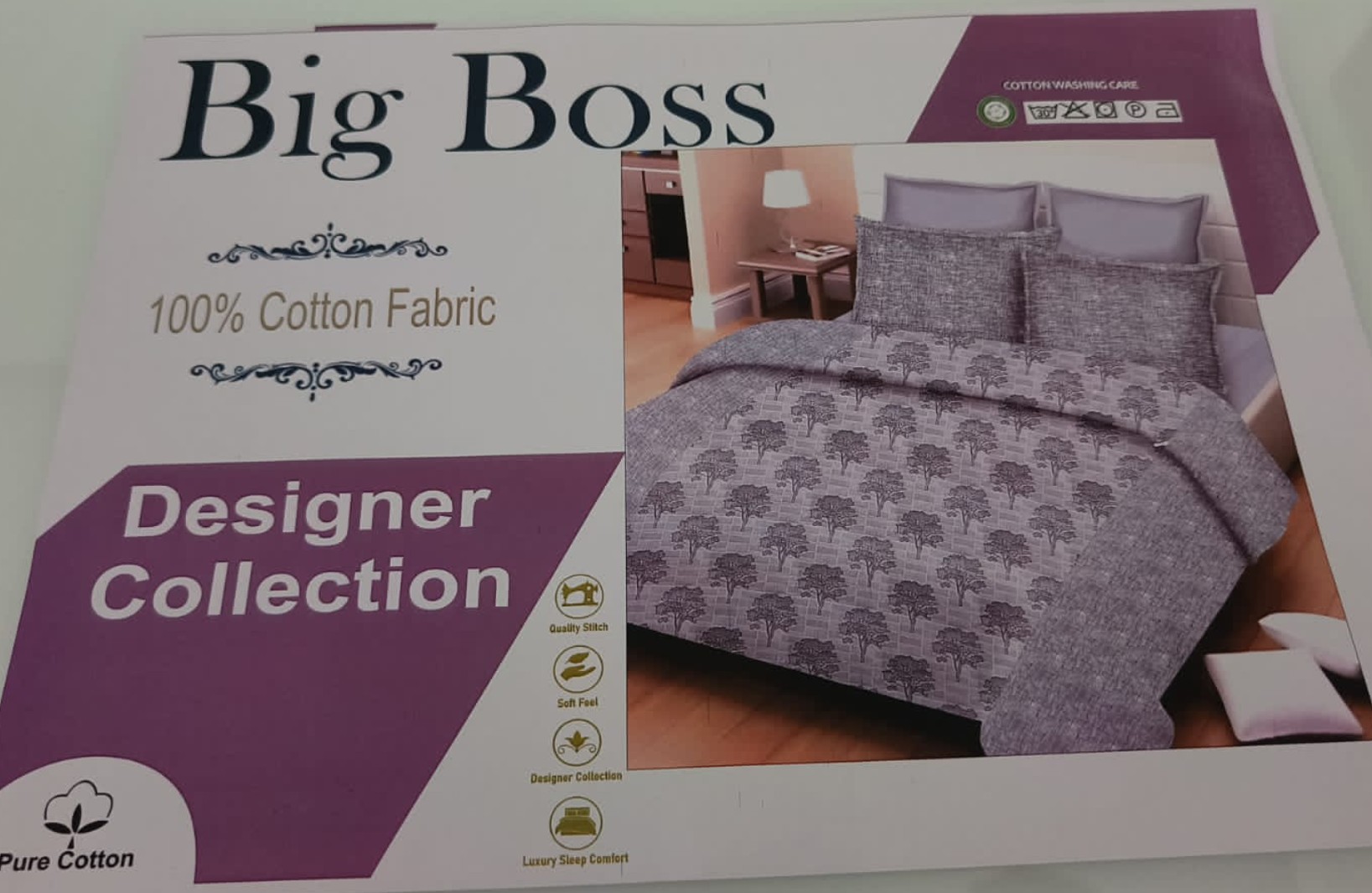 Designer cotton bedsheet - Image 2
