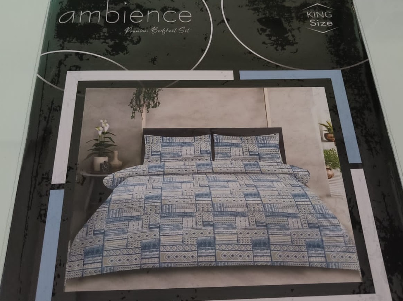 Ambience  King Size Bedsheet - Image 2