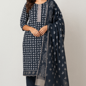Cotton Printed Suit