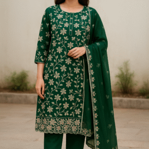 Georgette Embroidered suit