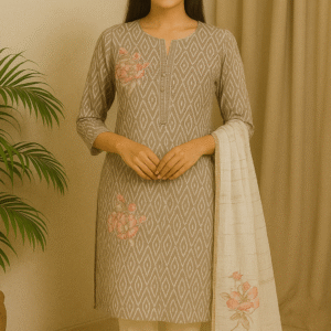 Mercerised Cotton Suit