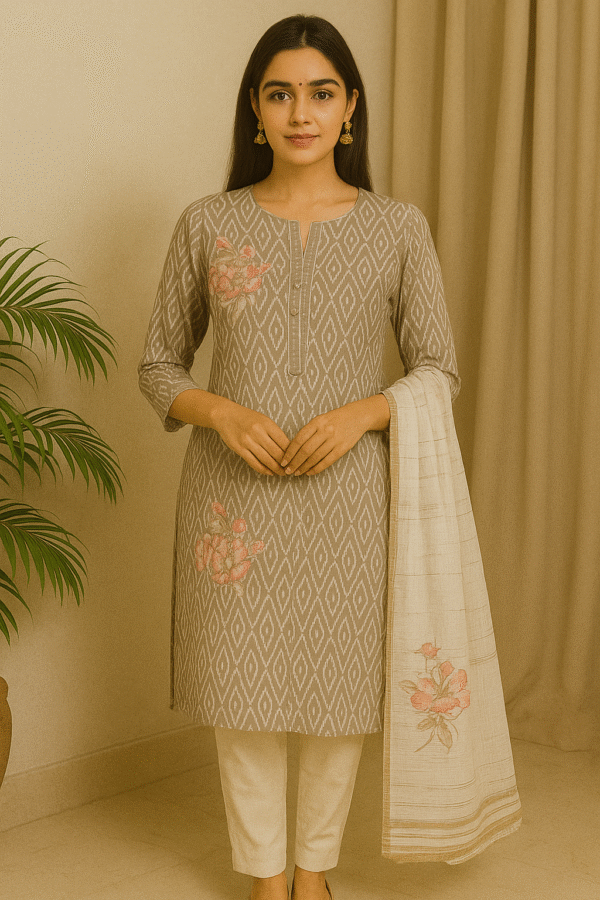 Mercerised Cotton Suit
