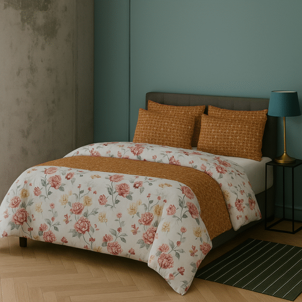 Velvet 4-Piece Bedsheet