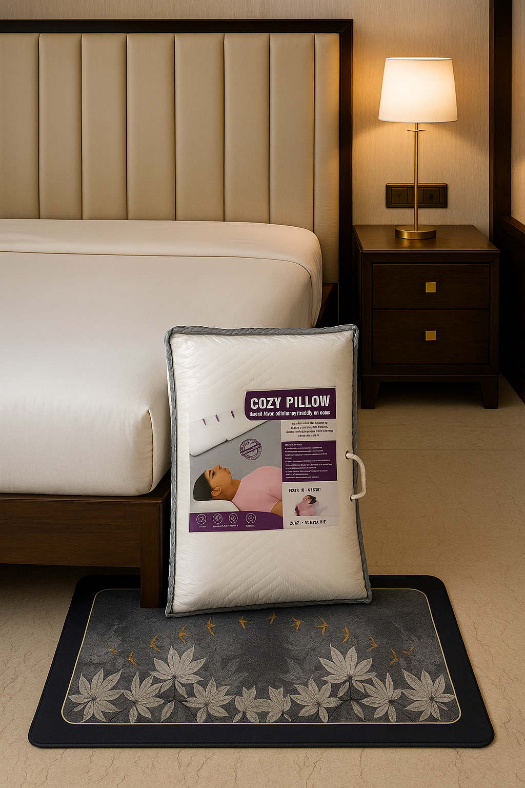 Cozy Ultra Slim Memory Foam Pillow