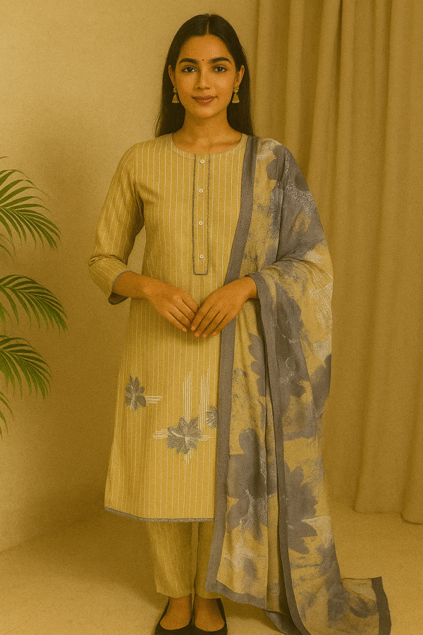 Royal Grace Pure Cotton Suit