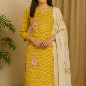 Mercerised Cotton suit