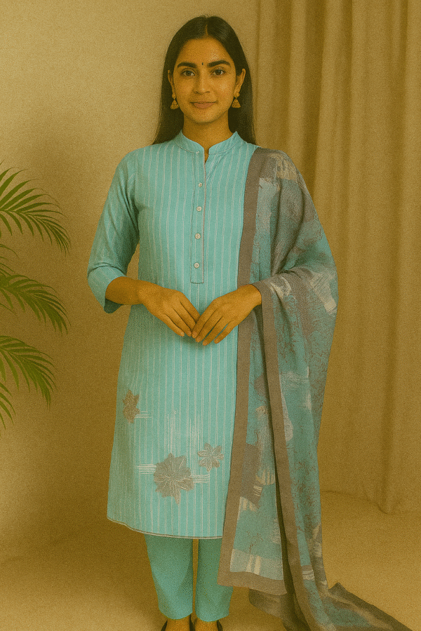 Royal Grace Pure Cotton Suit