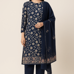 Georgette Embroidered Suit