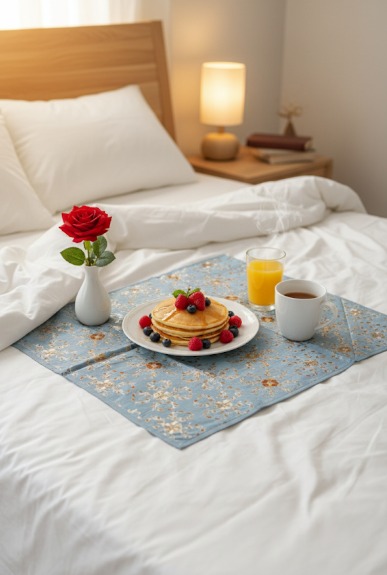 Elegant Bed Server Mat