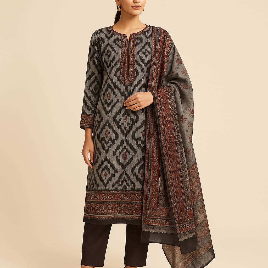 Classic Maheshwari Suit
