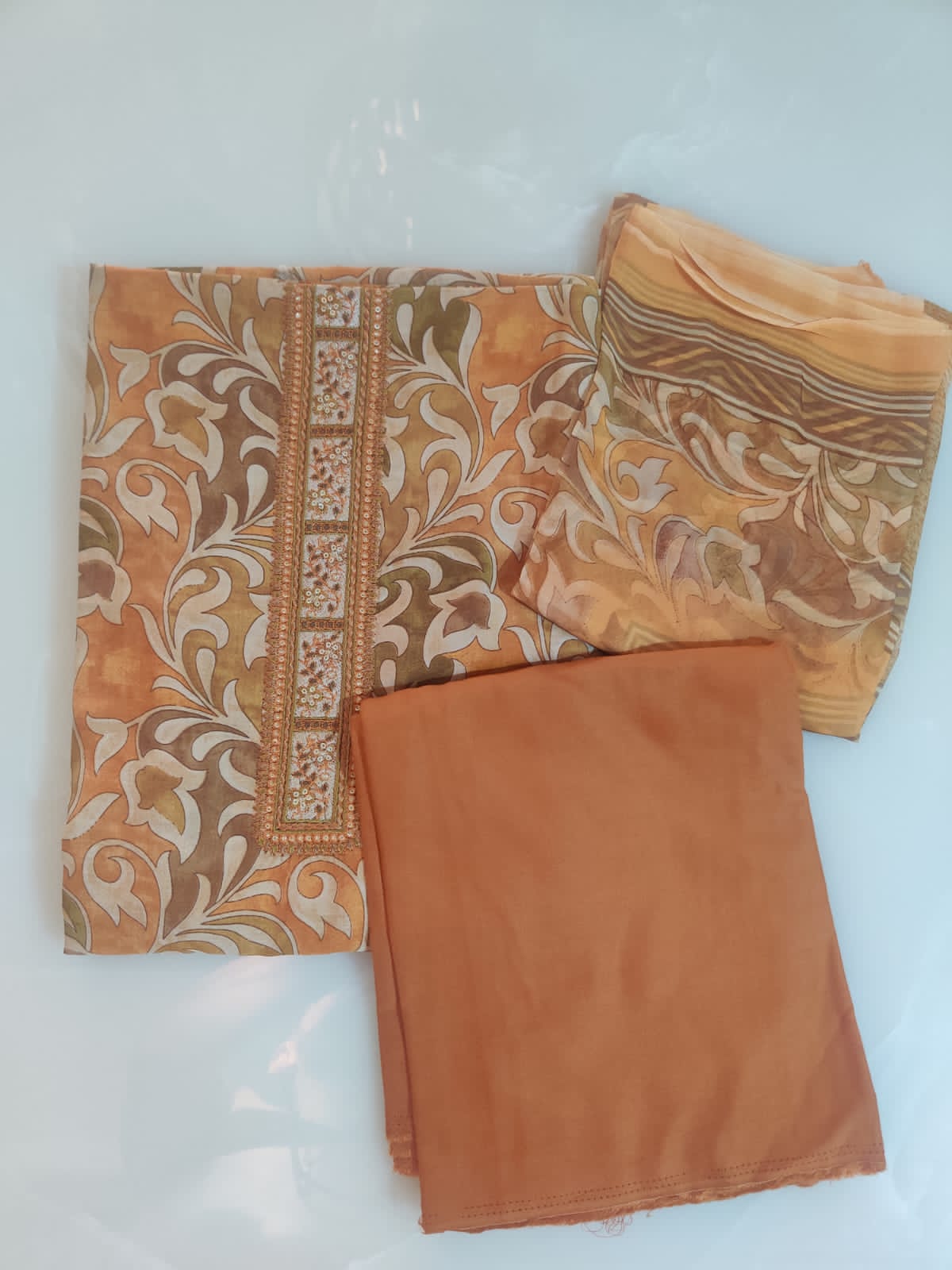 Elegant Musleen Cotton Suit - Image 2