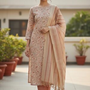 Luxe Shimmer Linen Suit