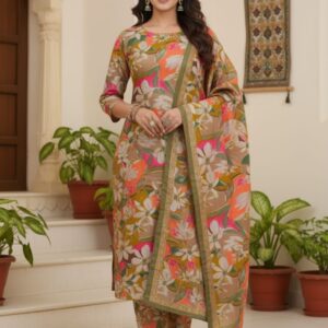 Rayon Cotton Suit Fabric
