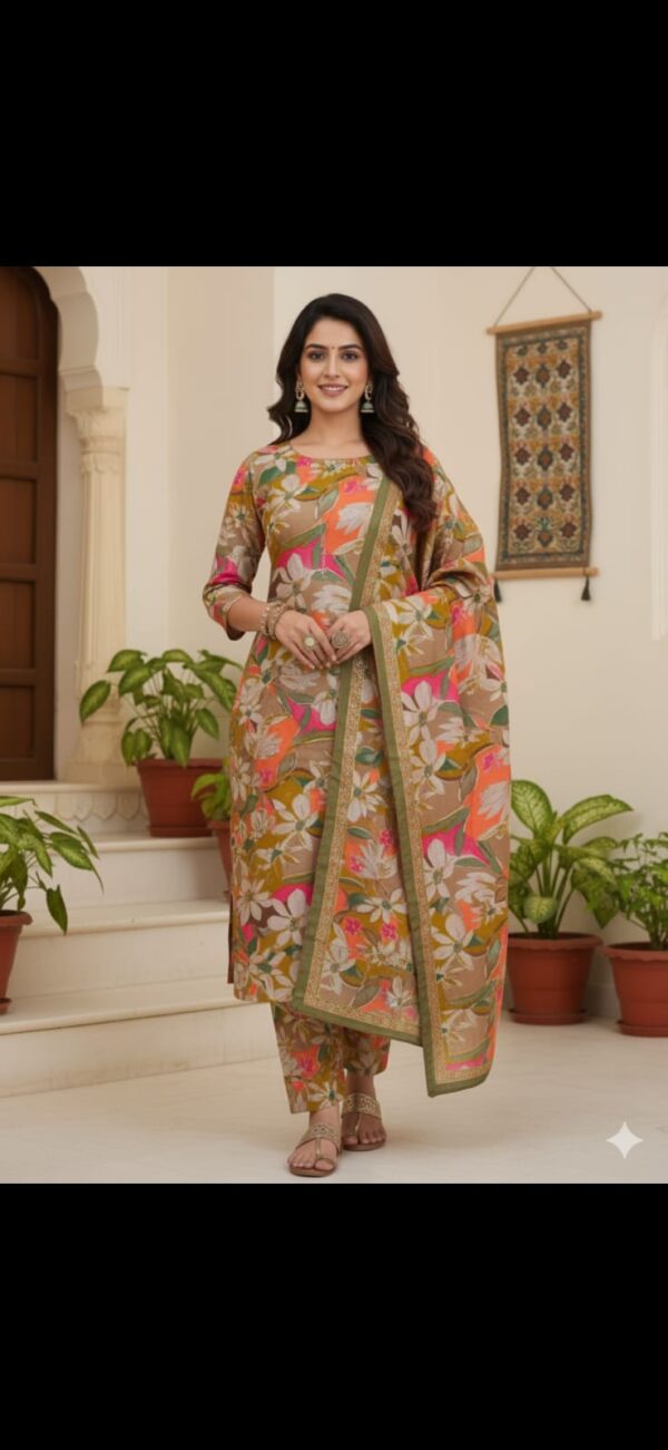 Rayon Cotton Suit Fabric