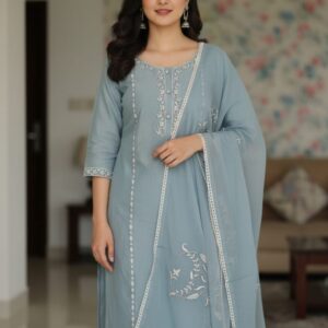 Regal Maheshwari Threadwork Suit