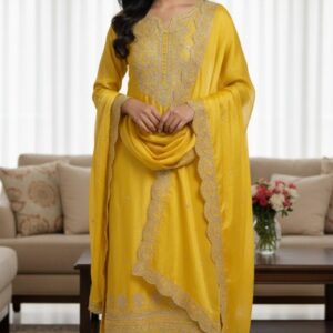 Radiance Pure Tissue Silk Suit