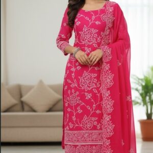 Pure Viscose Georgette Suit