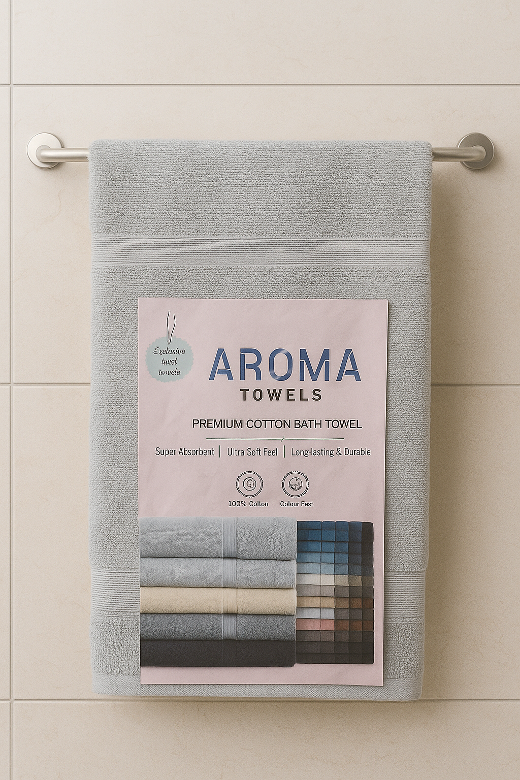 Aroma Cotton Bath Towel