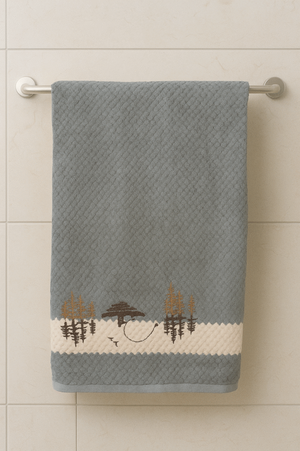 Tich Button Towel