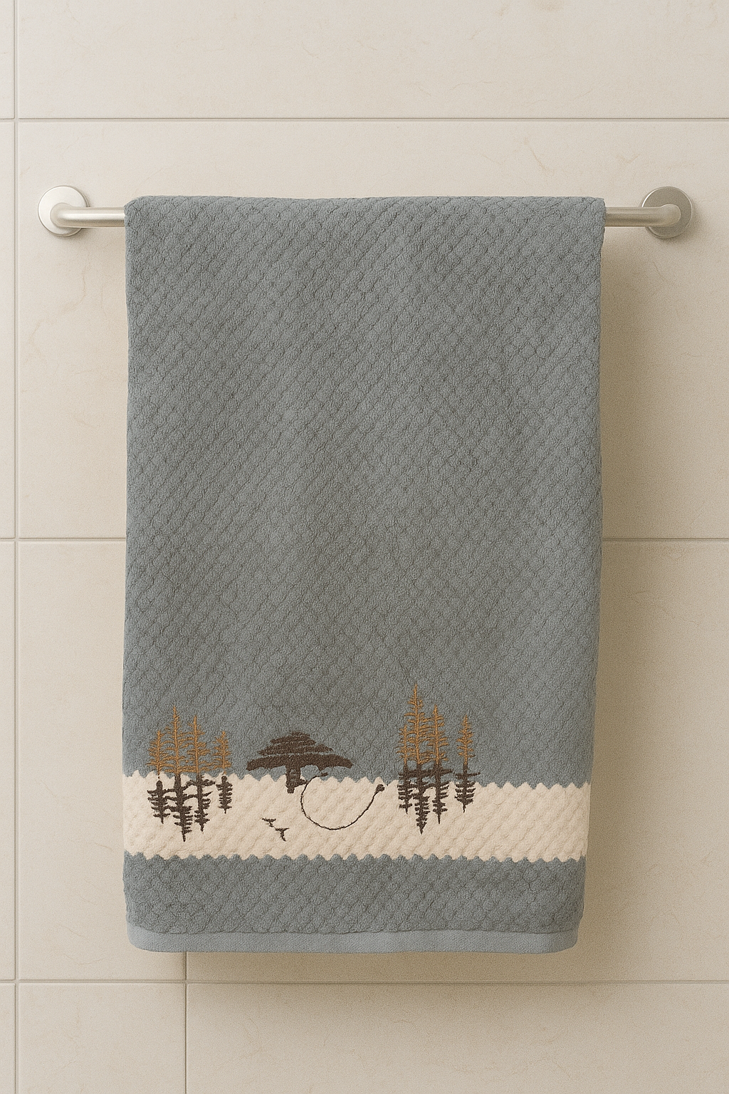 Tich Button Towel