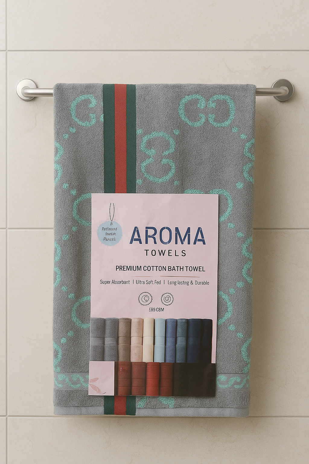Aroma Cotton Bath Towel