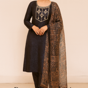 Graceful Semi-Tussar Suit