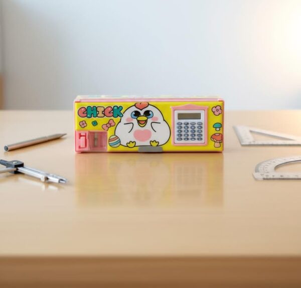 Pencil box with Calculator