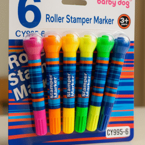 Dog Roller Stamper Set with Markers