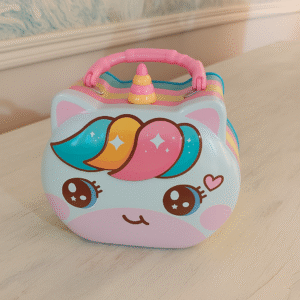 Unicorn Piggy Bank with Lock
