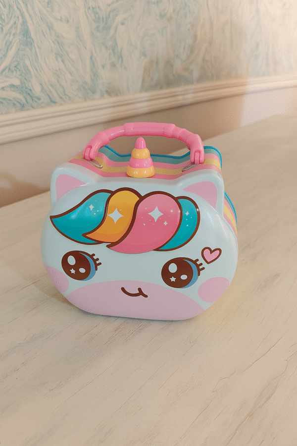 Unicorn Piggy Bank with Lock