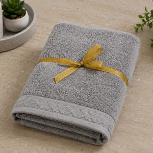 Hand towel grey colour 2pc