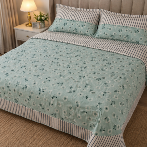 Floral Blue Comforter