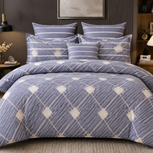 Purple shade comforter