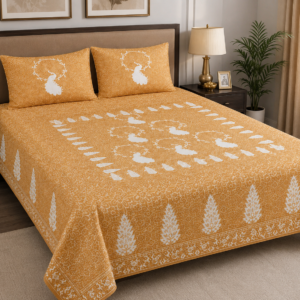 Burberry Mustard Bedsheet