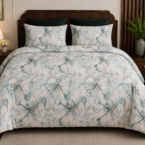 Indra's Marble Mist Bedsheet