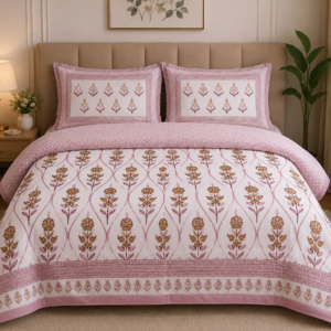 Jaipuri Cotton Bedsheet
