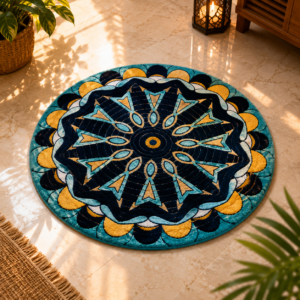 Mandala Round Rug Mat