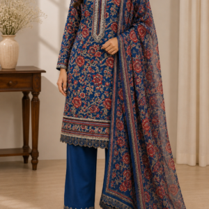 Indigo Blossom Suit